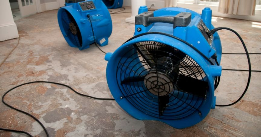 Water Damage Restoration in August, California (2901)