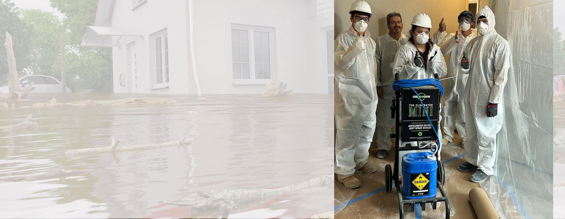 Water Damage With Legend Restoration